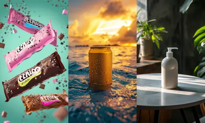 I will create professional product photography using ai