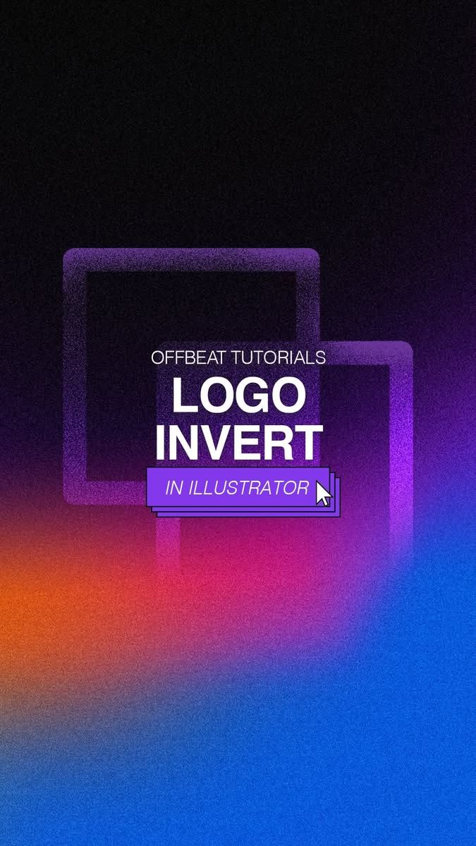 21K views · 632 reactions | I used to invert logos the long way and honestly… it worked, but the moment things got a bit complex the whole method to way to long 😩 Then I realised you can literally do it in seconds using Pathfinder. Just select your shapes and hit Exclude. Done. Clean. Perfect for complex illustrations, badges, icons, all of it. If you have ever struggled to invert a logo properly, this trick will save you so much time. Hope it helps someone today 😄🔥 #graphicdesign #graphicdesigner #redesign #adobeillustrator #illustratortutorial #illustratortips #designtips | Offbeat Creative | Facebook