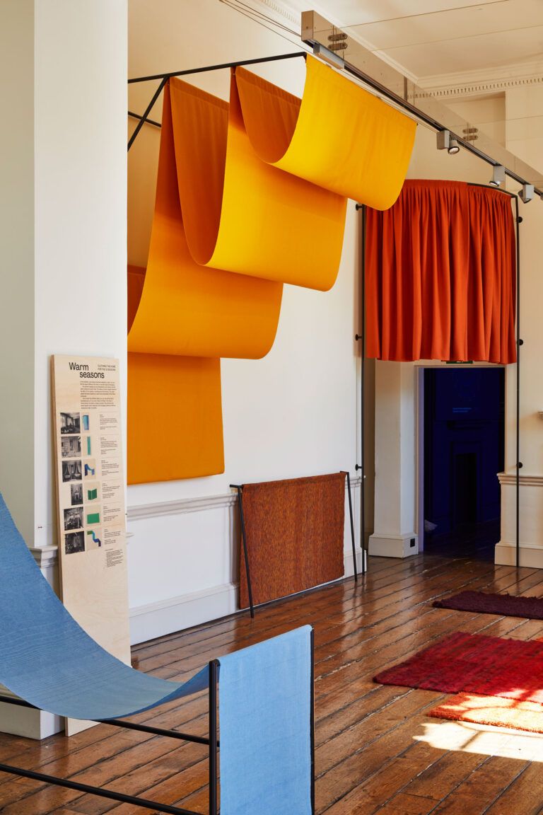 Seasonal Imagination: Alicja Bielawska’s ‘The Clothed Home’ at the London Design Biennale 2021.
