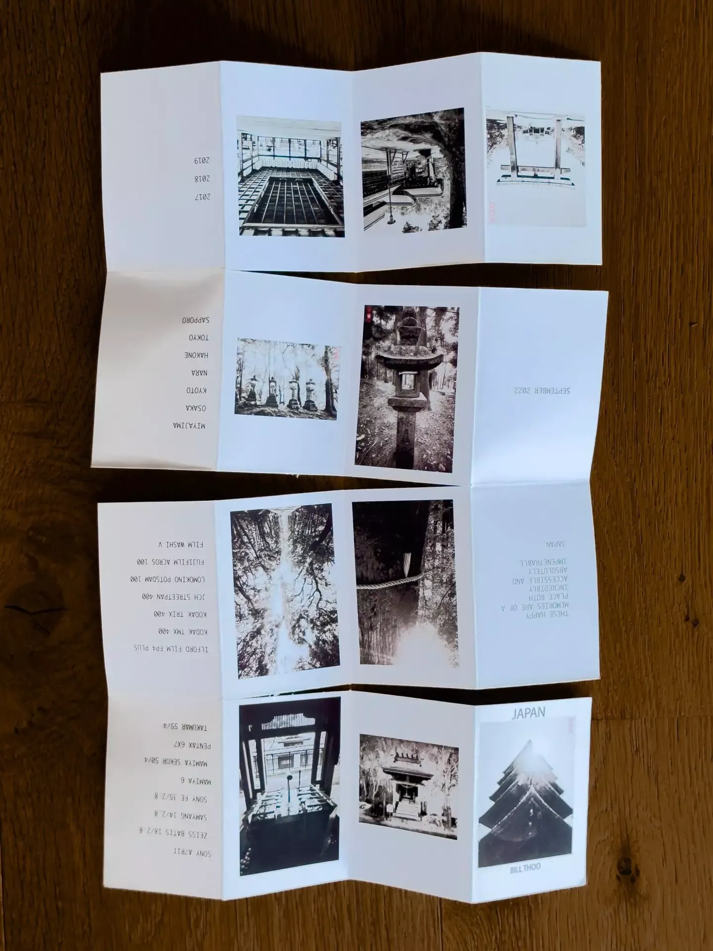 One Page Zines – By Bill Thoo