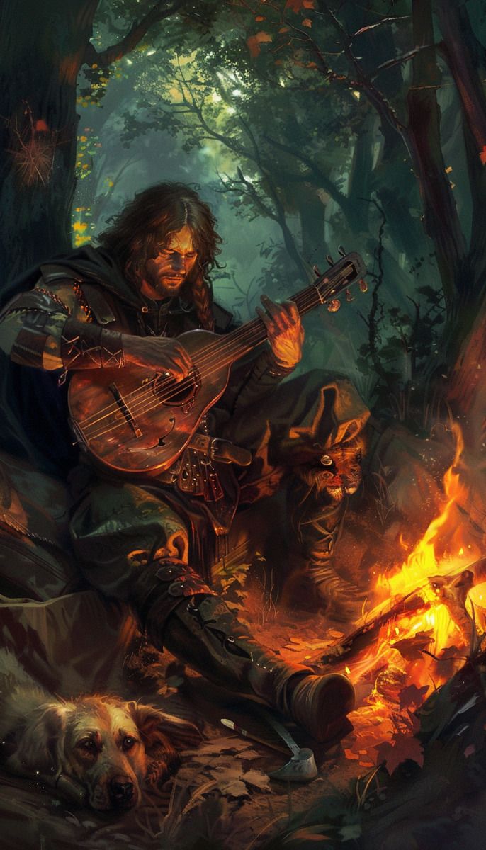Dungeons and Dragons alone bard | Patreon Dungeons_LAB