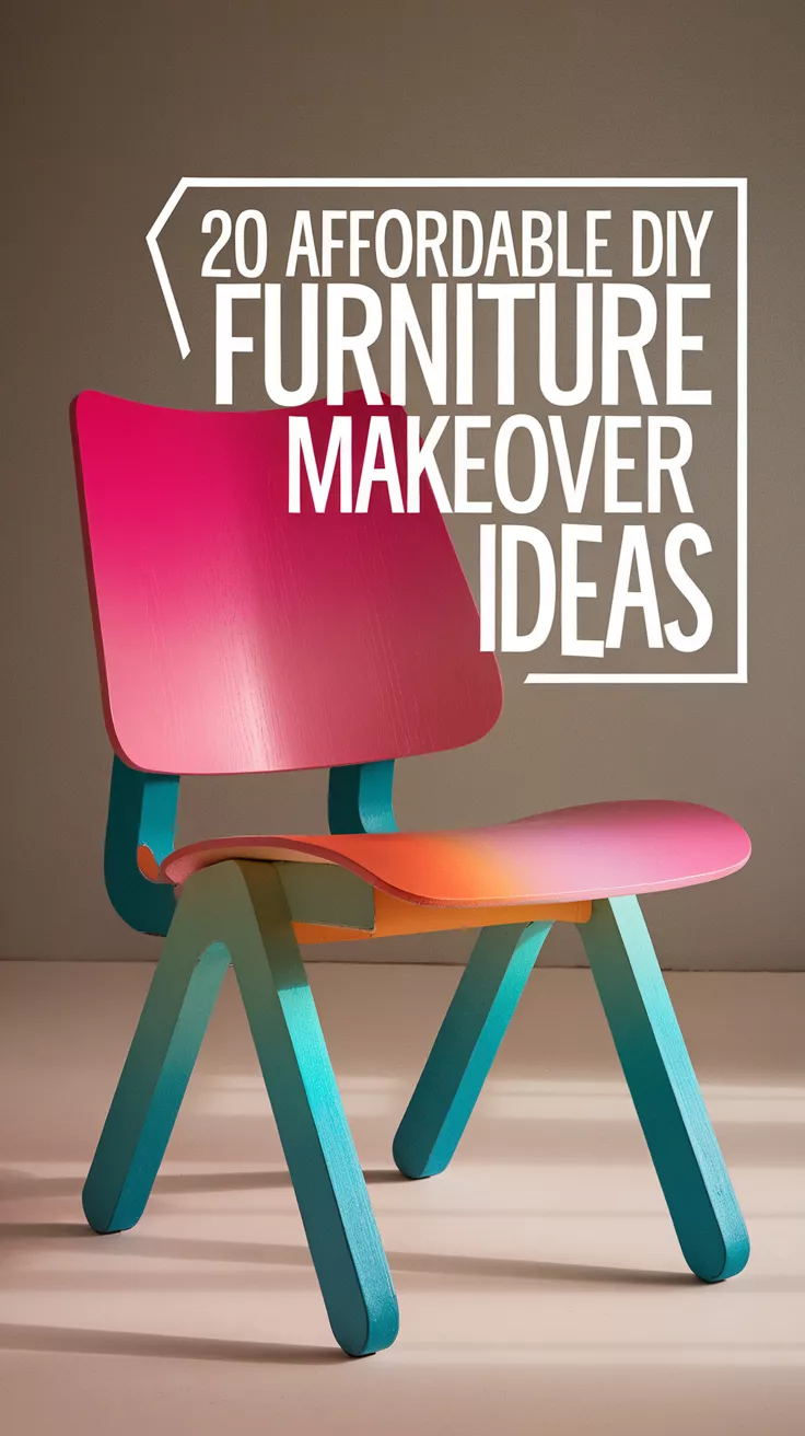 20 Simple and Cheap Ideas to Update Your Furniture Yourself