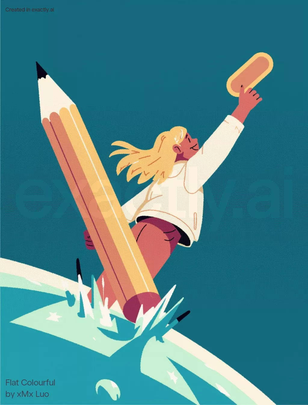 Creative Leap by xMx Luo created with exactly.ai