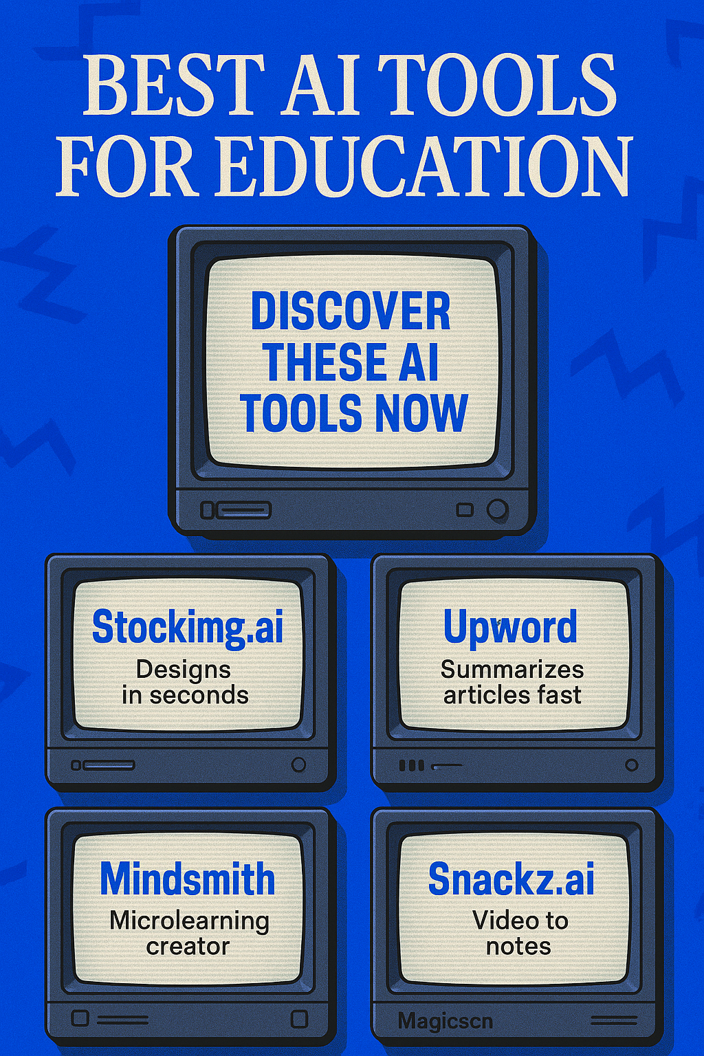 Best 4 AI Tools for Education – Generate Infographics using Stockimg AI