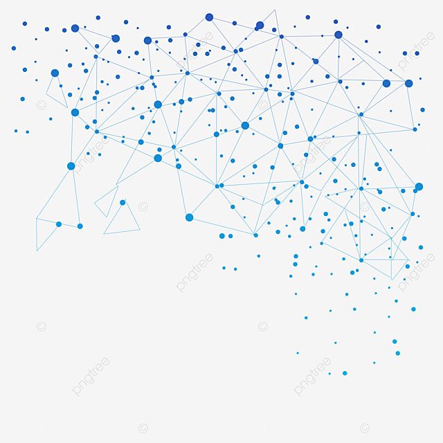 голубая технология  пунктирная линия PNG , креативные технологические линии, Вектор, в будущем чувства PNG картинки и пнг PSD рисунок для бесплатной загрузки