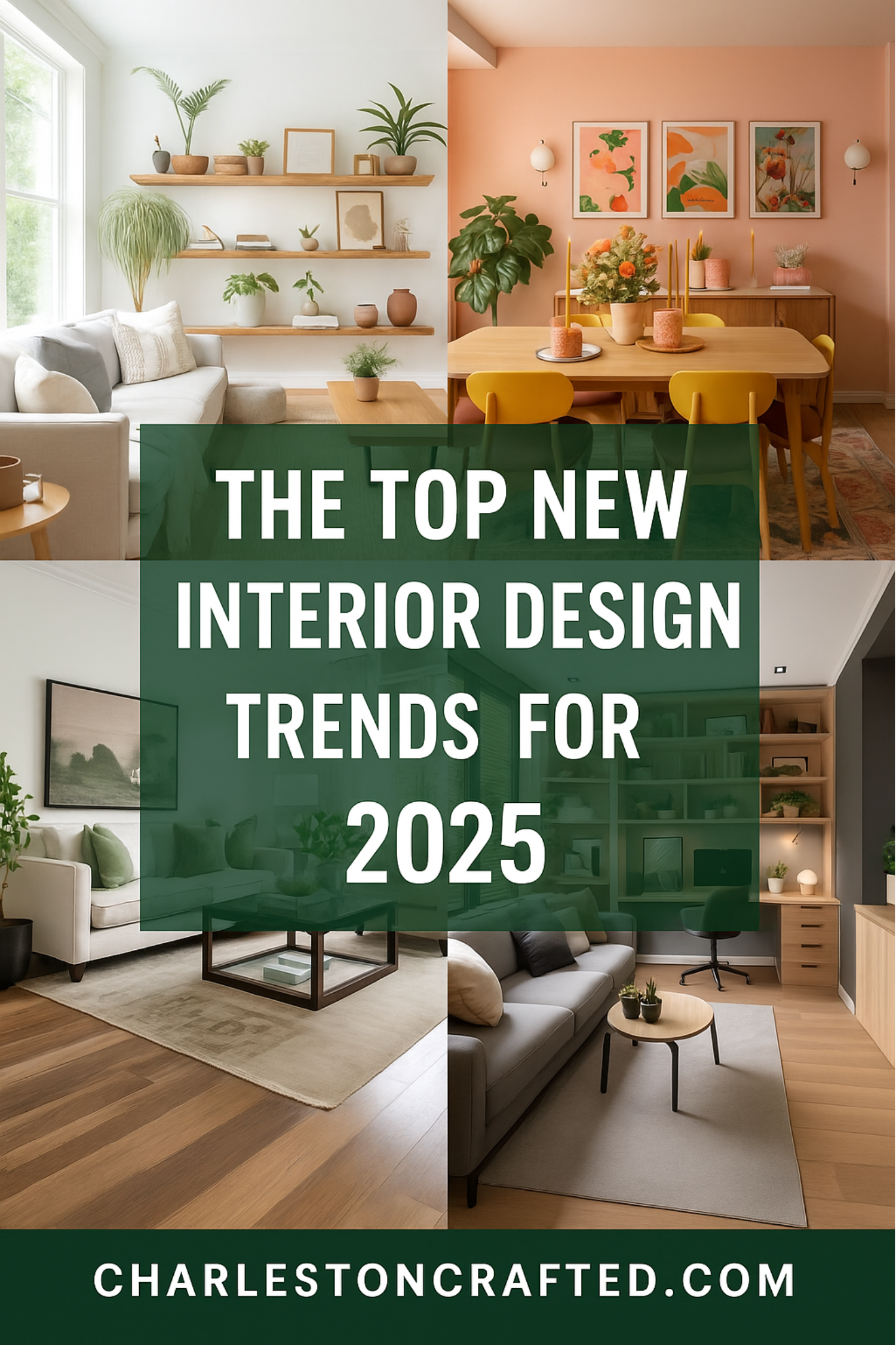 The top new interior design trends for 2025