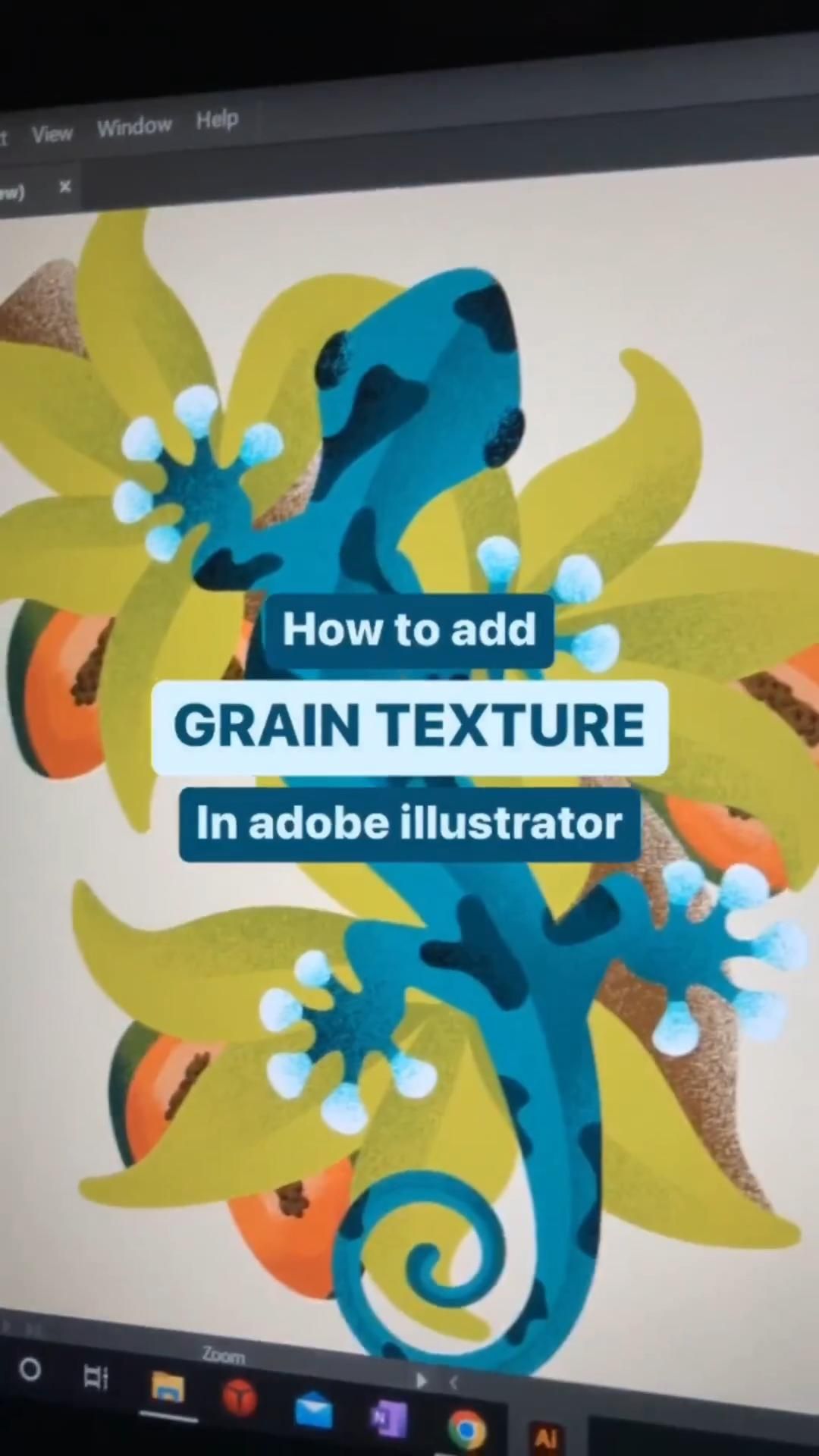 Grain Texture In Adobe Illustrator