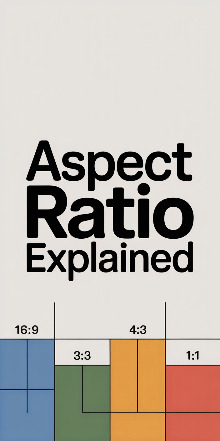 Aspect Ratio Explained: Full Guide for Design, Photos, Video & Canva