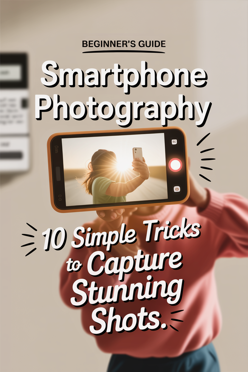 How to Take Stunning Smartphone Photos: 10 Simple Tricks Every Beginner Should Know
