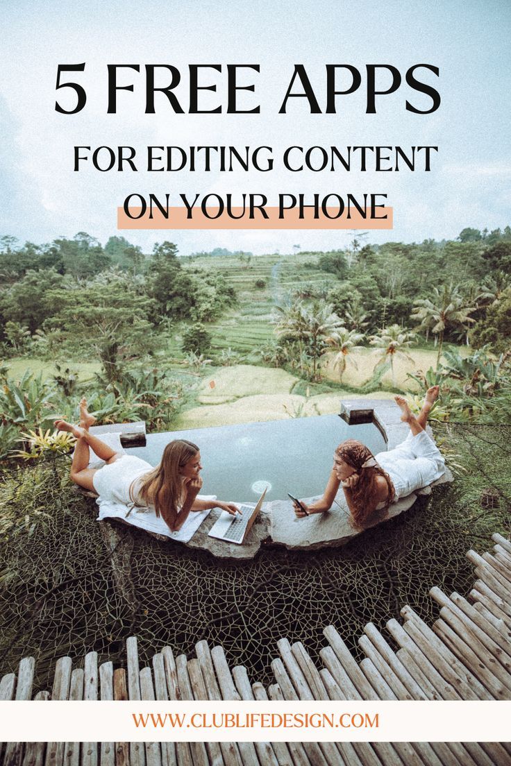 5 Best free apps for mobile editing