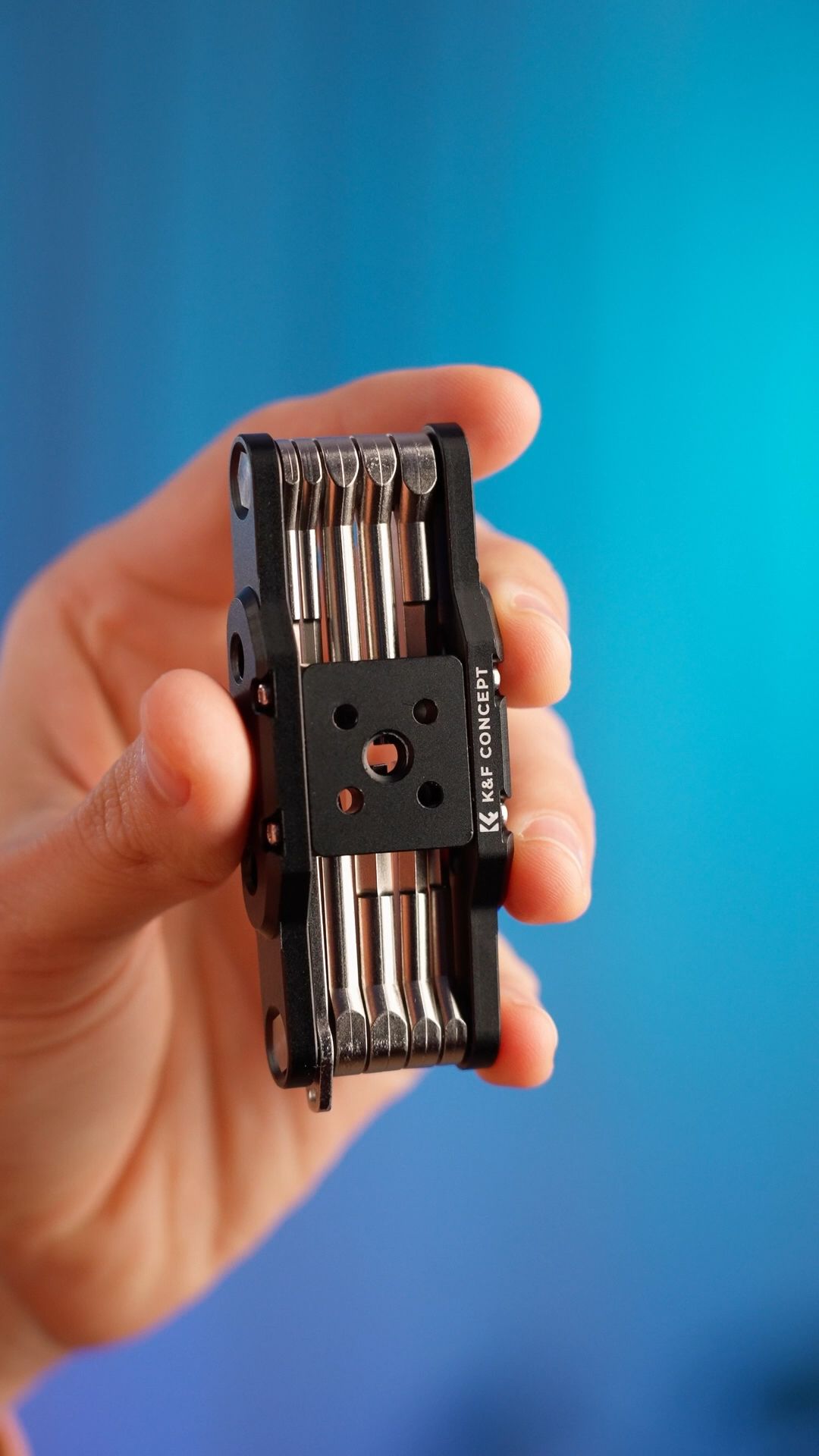 K&F Concept Folding Hex Key & Screwdriver — Portable Tool Kit