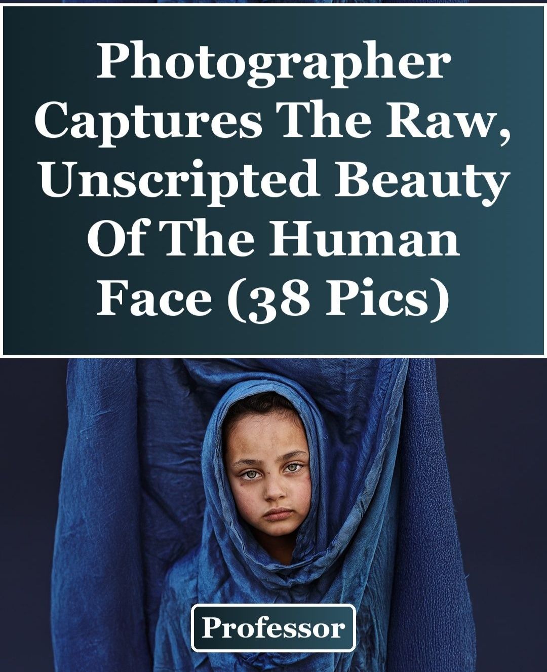 Photographer Captures The Raw, Unscripted Beauty Of The Human Face (38 Pics)