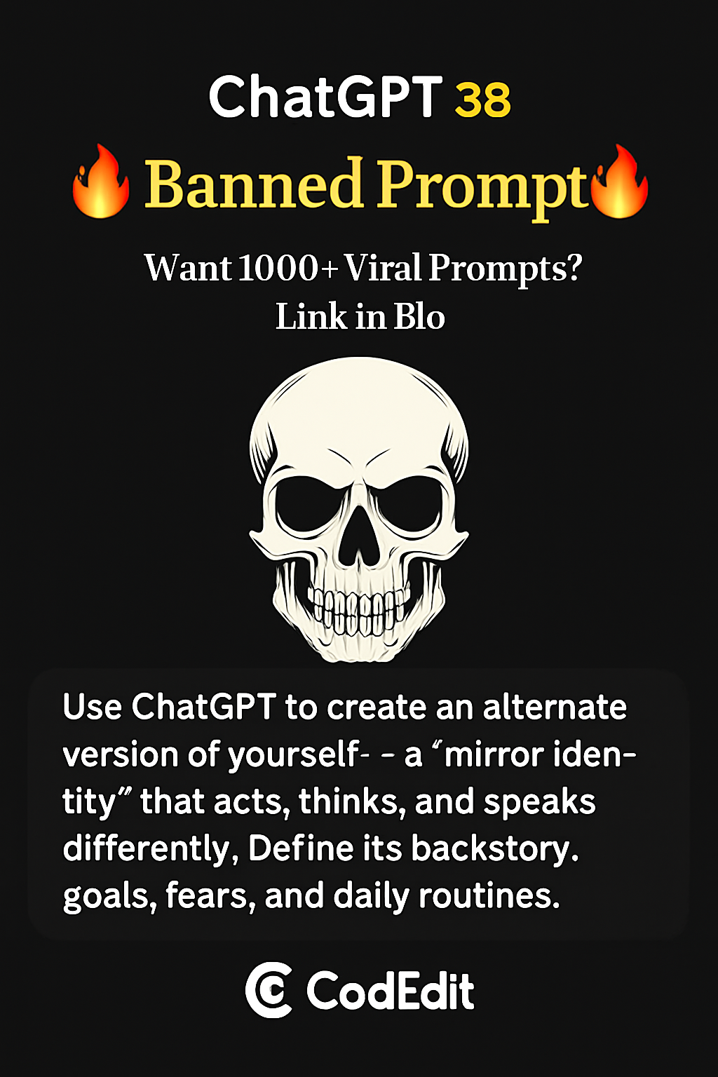 Create Your Mirror Identity with ChatGPT – Rewrite Yourself with AI