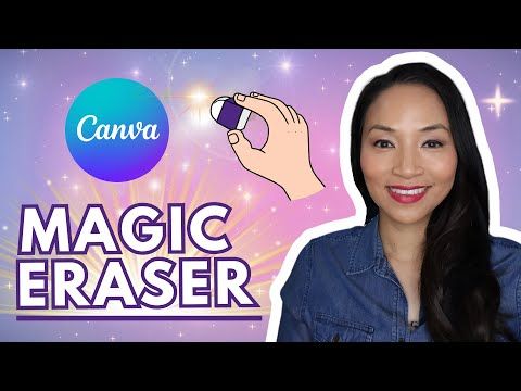 How to remove unwanted objects from photos in seconds with Canva Magic Eraser 🪄 – No Photoshop!