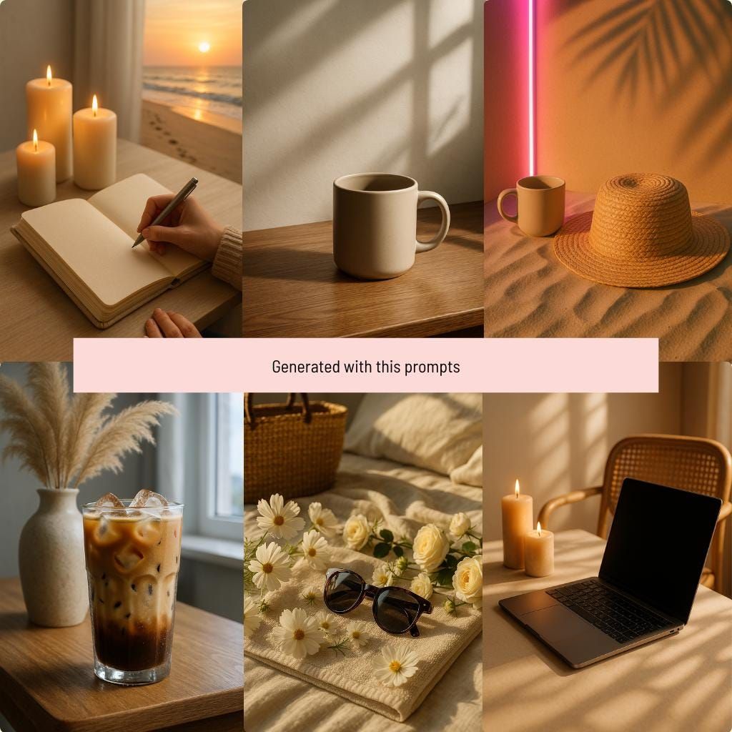 15,000 Neutral Beige Aesthetic Prompts | Beach Summer Stock Photos | Interior Images for Instagram, Website, Reels, Social Media,PLR License