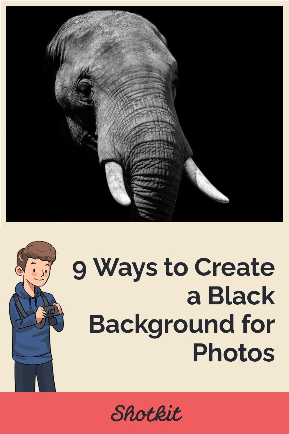 9 Ways to Create a Black Background for Photos
