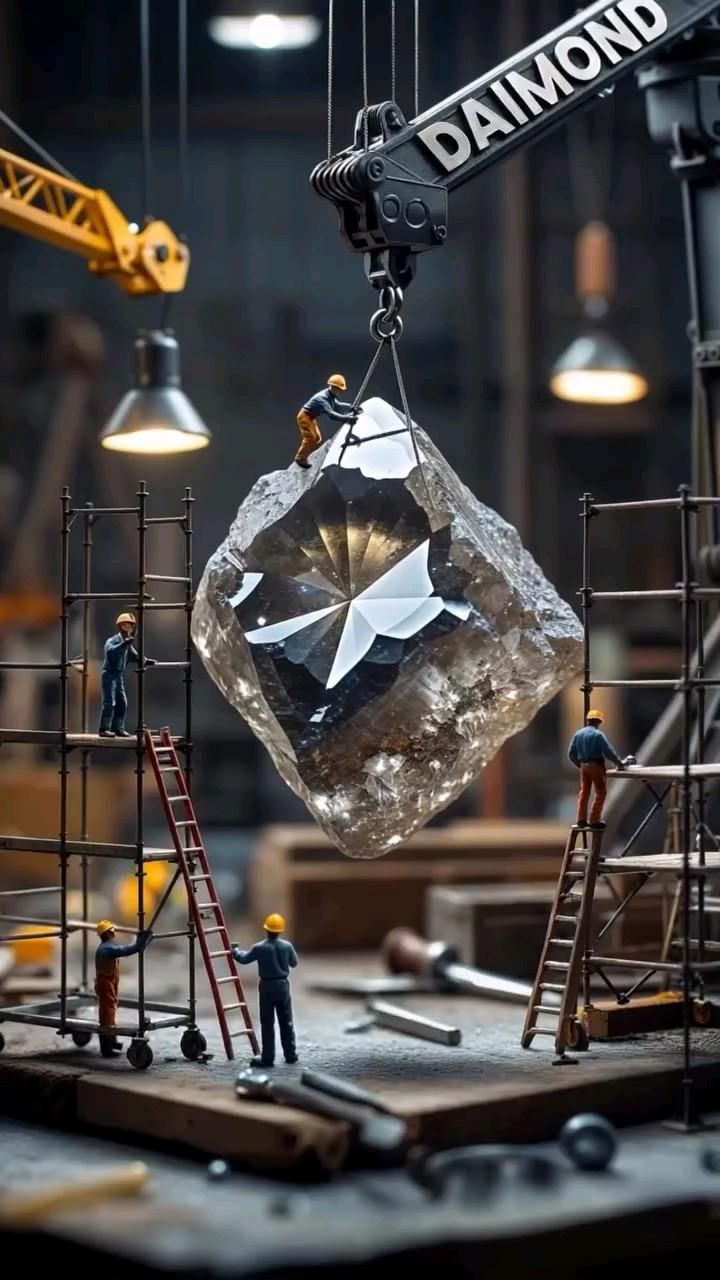 diamonds in miniature world