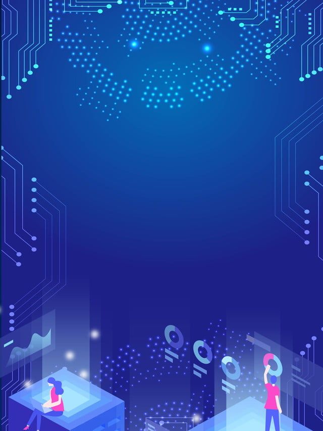 Tecnologia Blockchain Inteligência Artificial Material De Fundo Azul Papel de Parede Para Download Gratuito – Pngtree