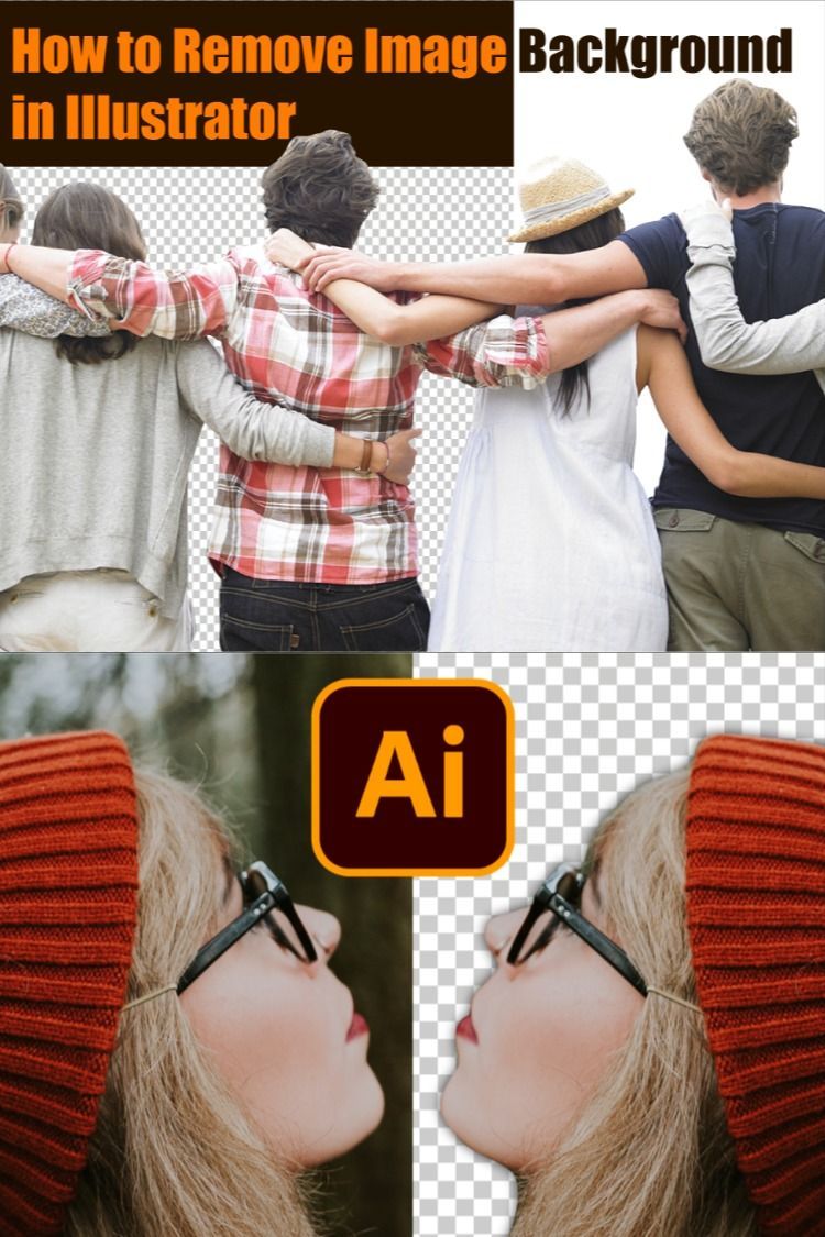 Remove Image Background in Adobe Illustrator