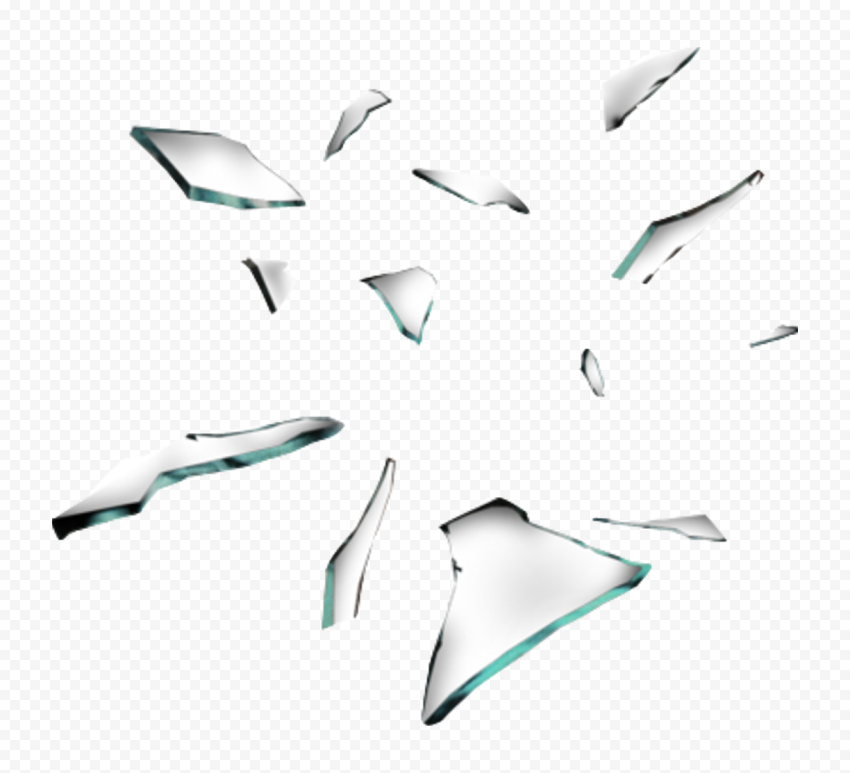 HD Shatter Broken Glass PNG