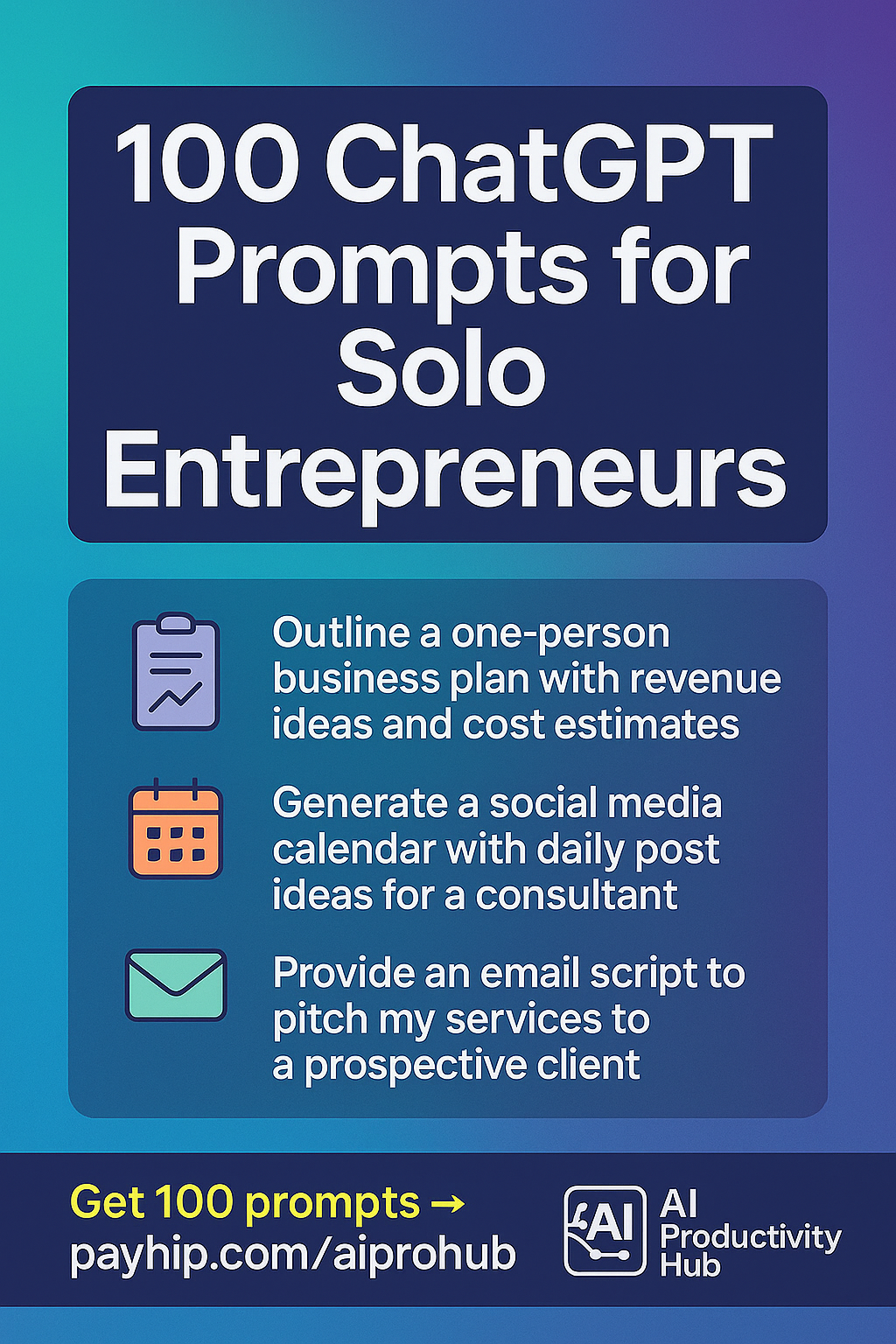 100 Prompts for Entrepreneurs