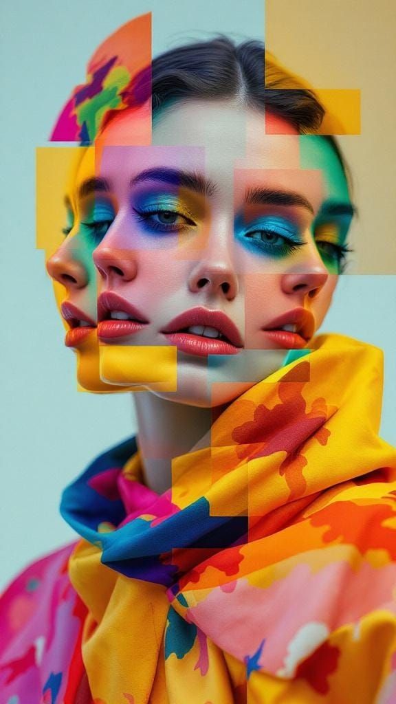 creative crazy portrait ai