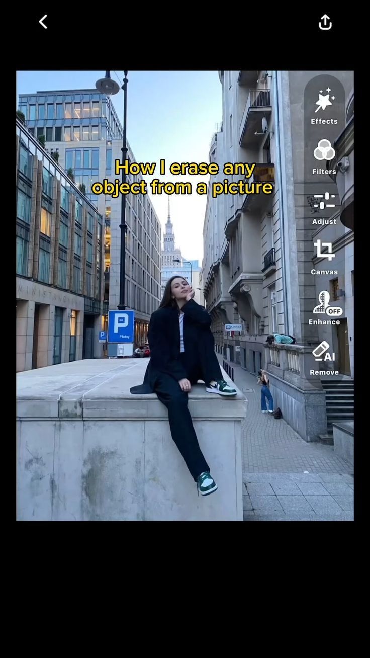 How I erase unwanted objects from pictures
