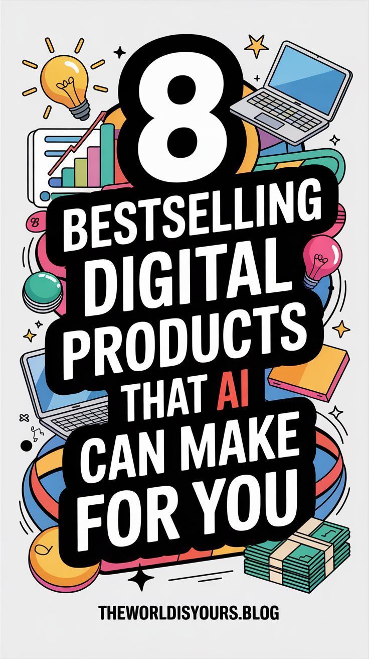 Top 8 Digital Products to Generate Income Online