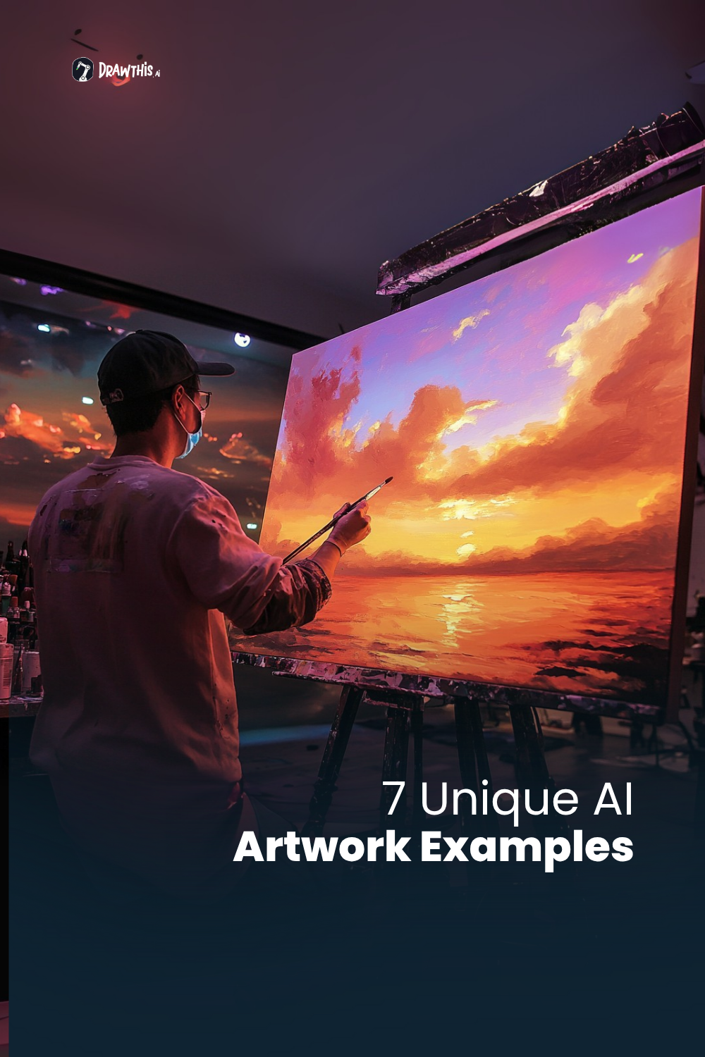 The Art of Algorithms: 7 Unique AI Artwork Examples