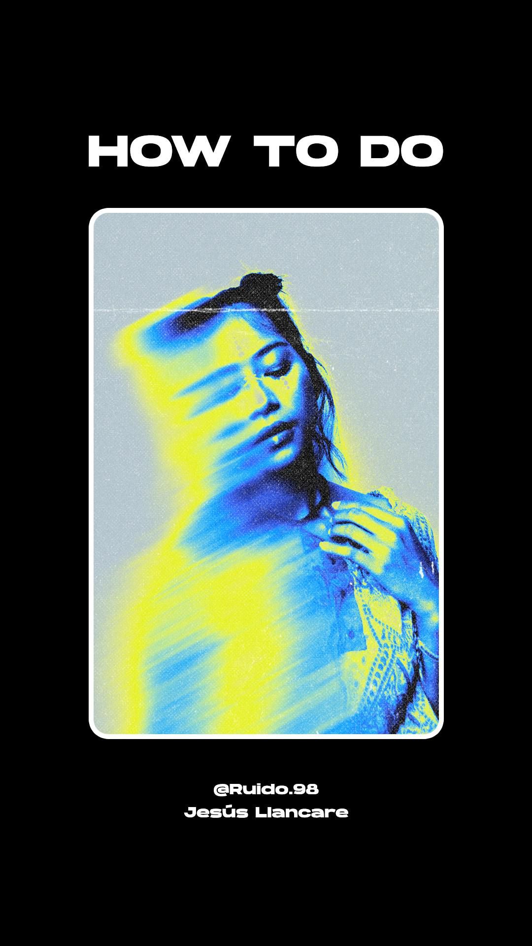 how to do Blur gradient photo effect