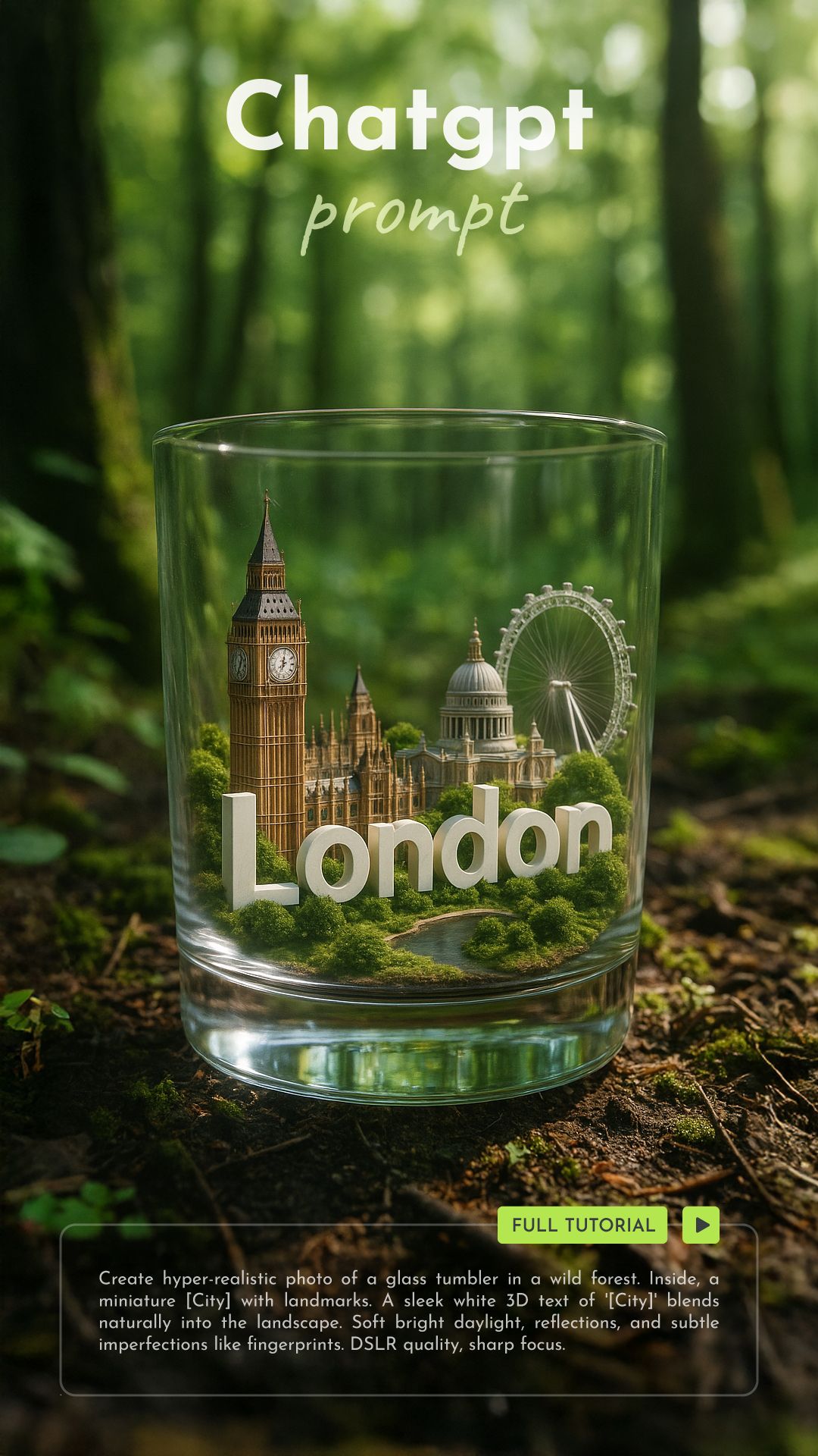 City in a glass | ChatGPT