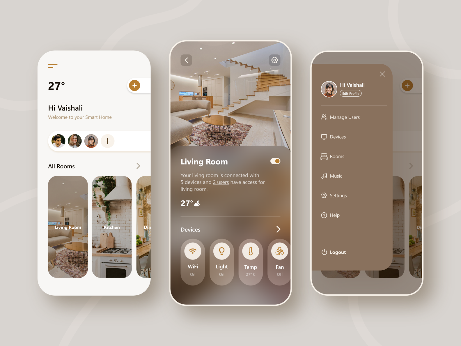 Elegant App Concept Bliss – Smart