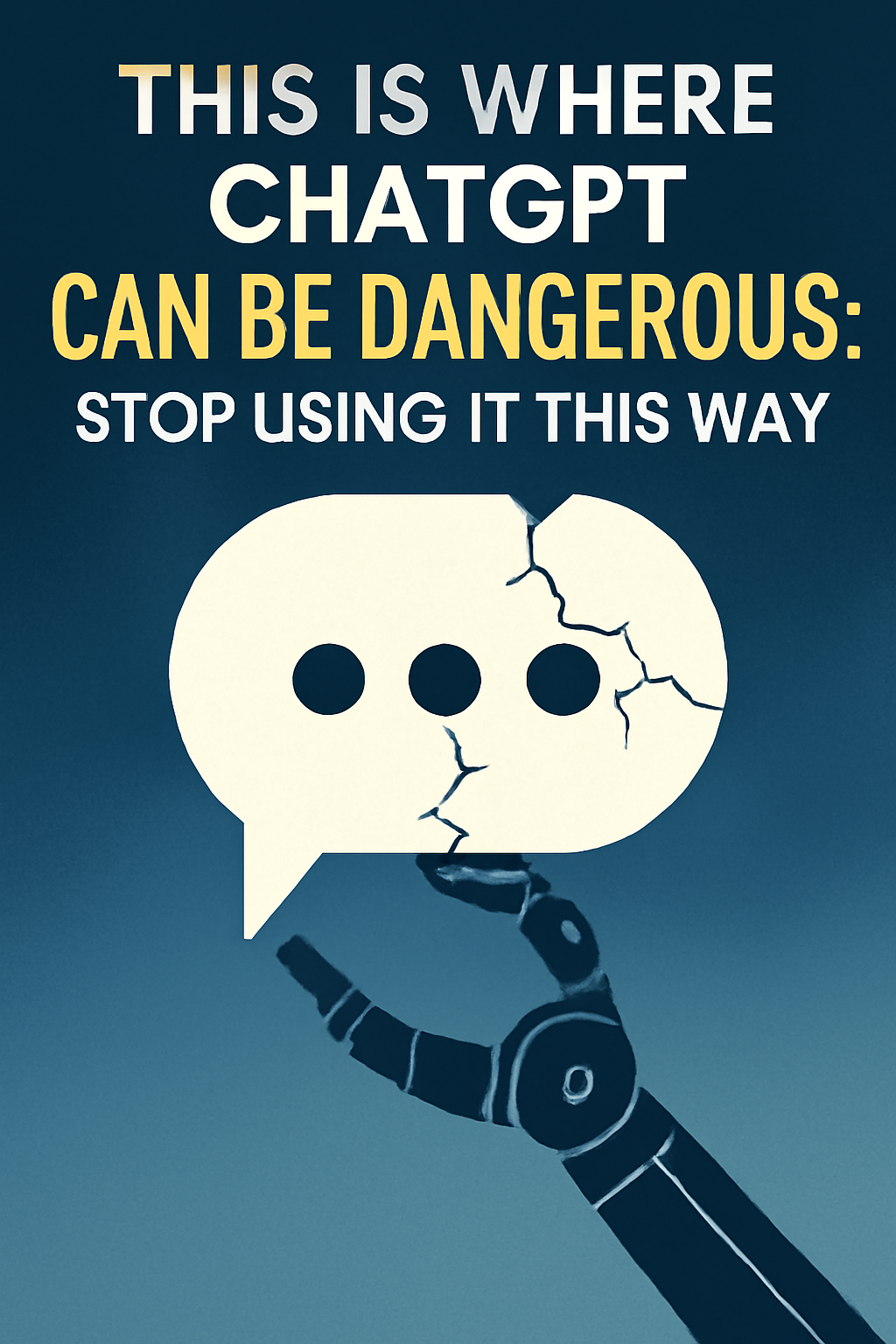 This Is Where ChatGPT Can Be Dangerous: Stop Using It This Way Before It Hurts Your Growth