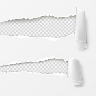 Horizontal gaps in white background  | Free Vector