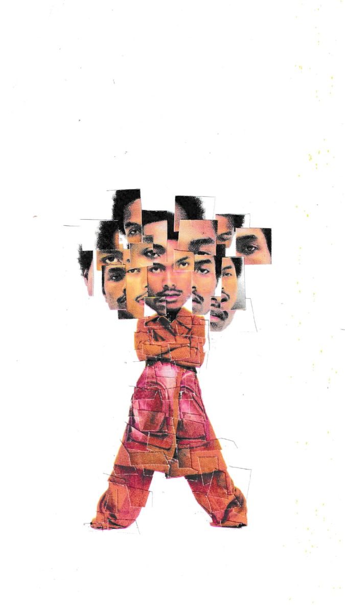 Graphic Design Mixed Media Collage Inspiration- Steve Lacy