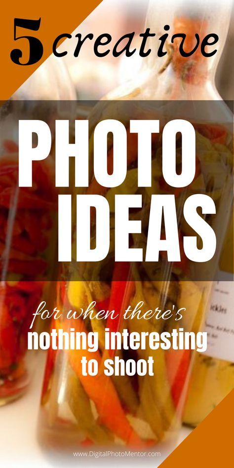 5 Photography Ideas for When There’s Nothing Interesting to Shoot