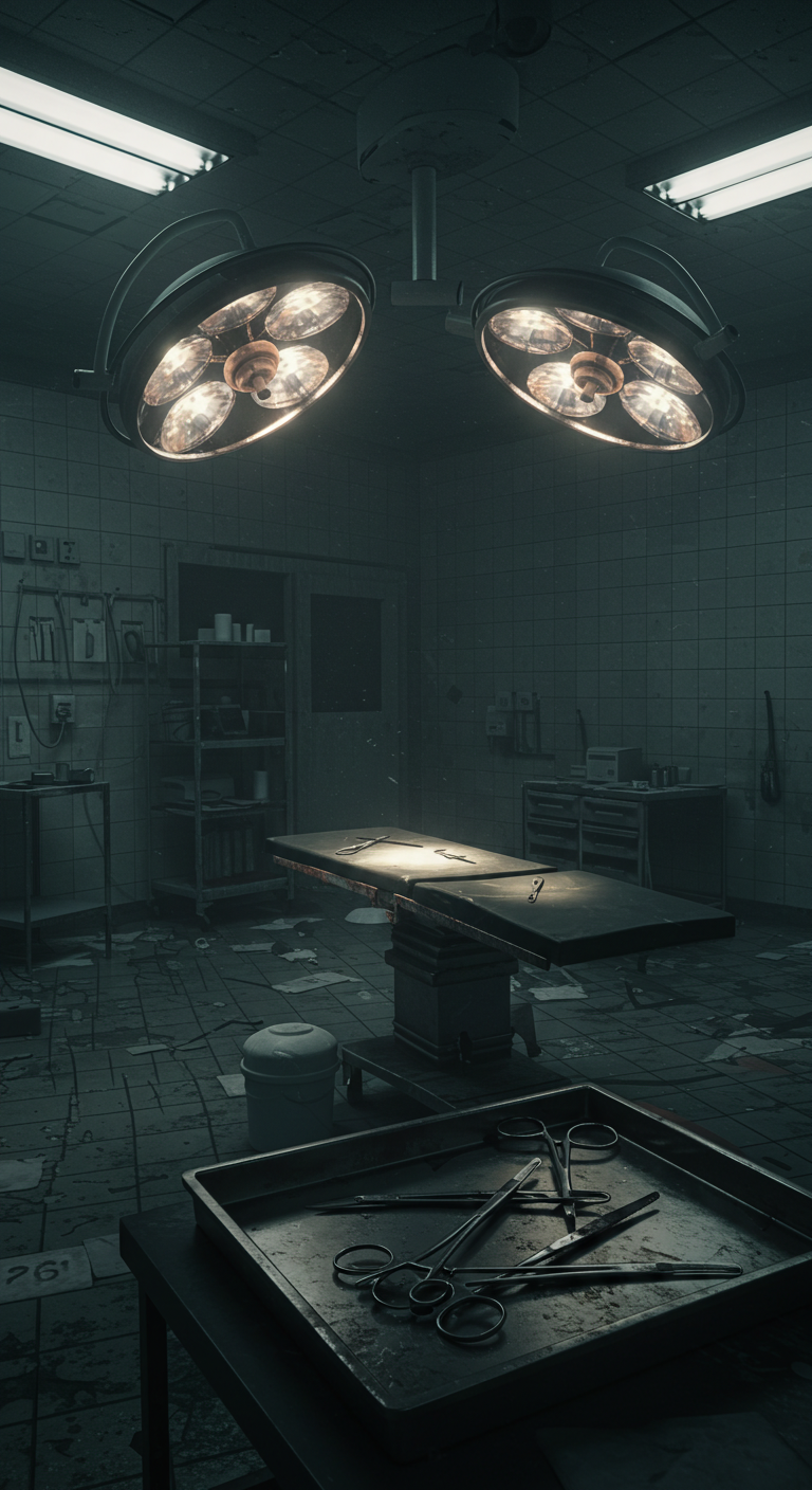Deserted Hospital Operating Room