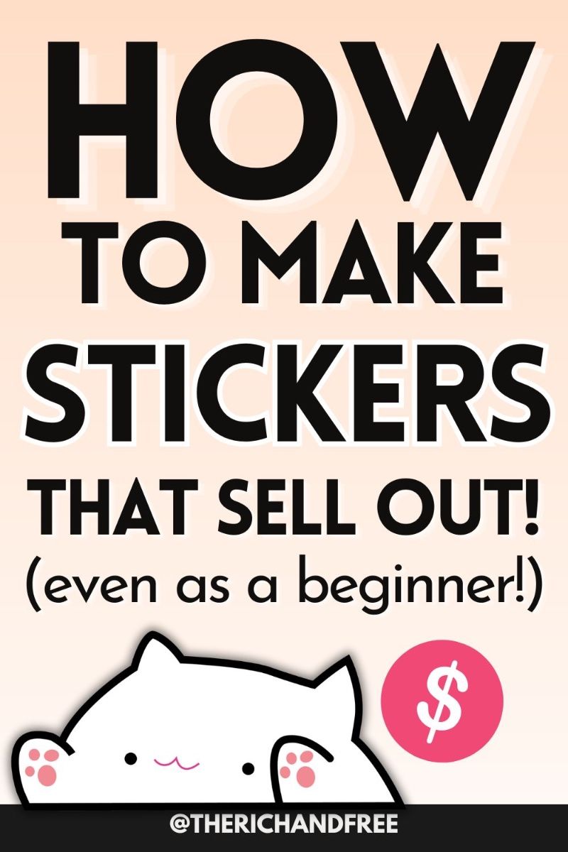 [Easy Method!] How to Make Stickers to Sell Online Even as a Beginner! [Easy Creative Business Idea]