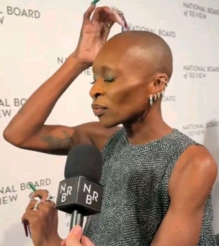cynthia erivo thinking