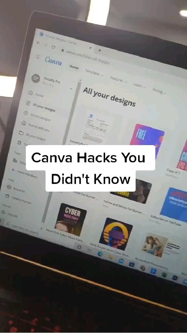 Graphic Designs | Canva hacks and design