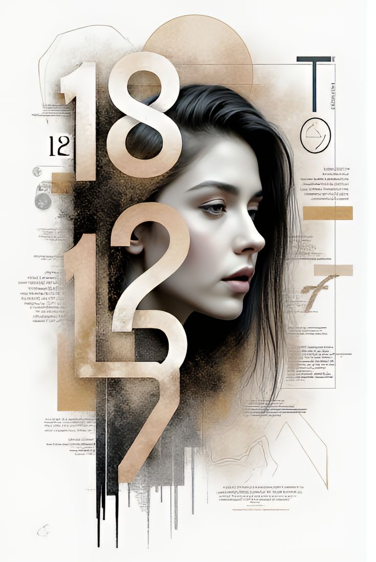 Best social media influences and advertising banner poster