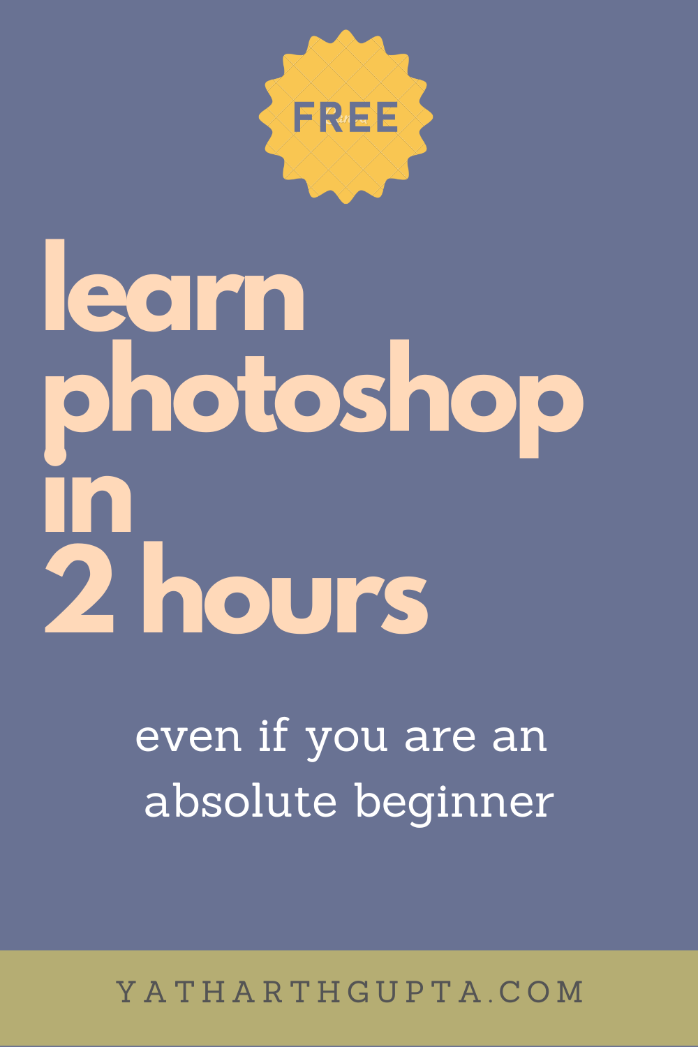 [Free] Photoshop Basics Course For Beginners