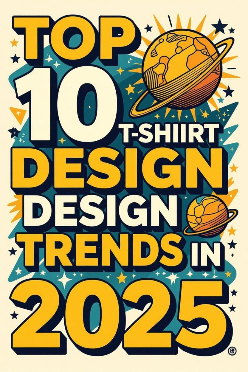 Top 10 T-Shirt Design Trends to Watch in 2025