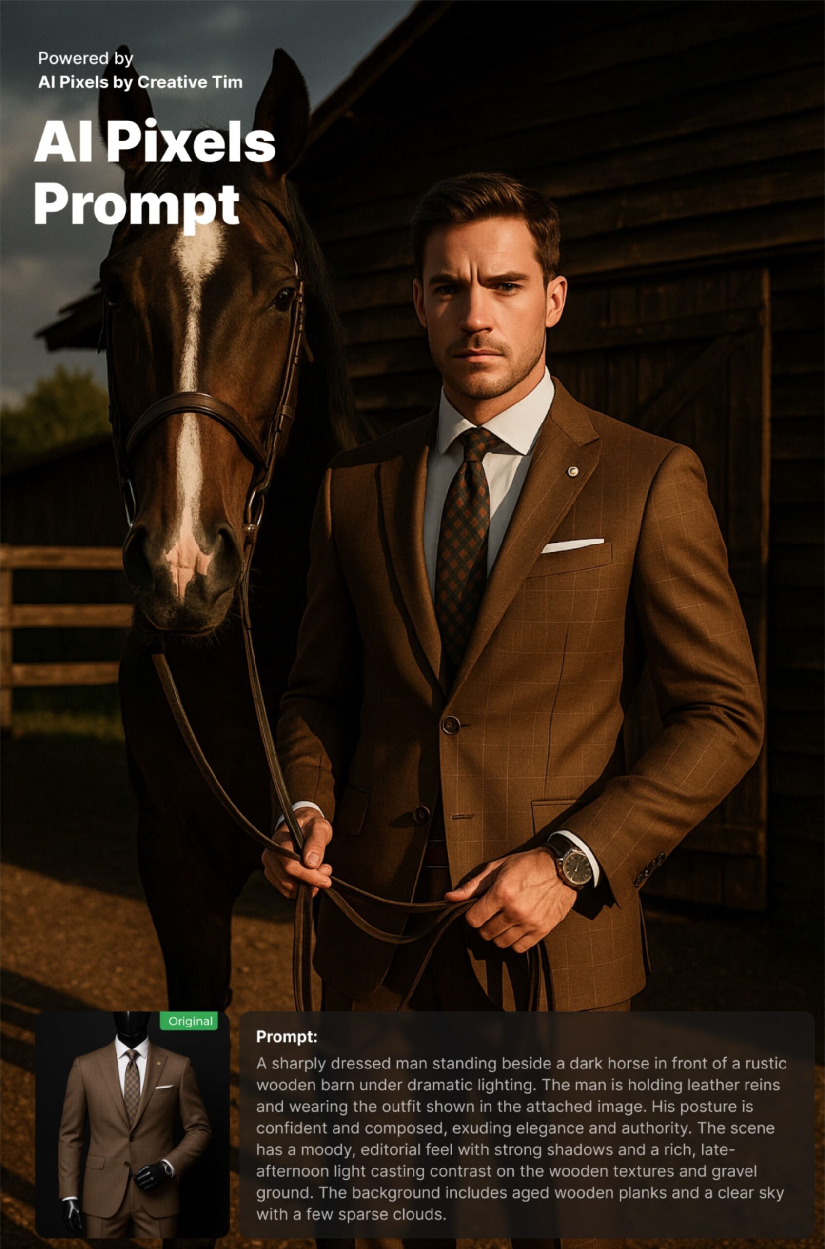 Prompt AI Pixels by Creative Tim