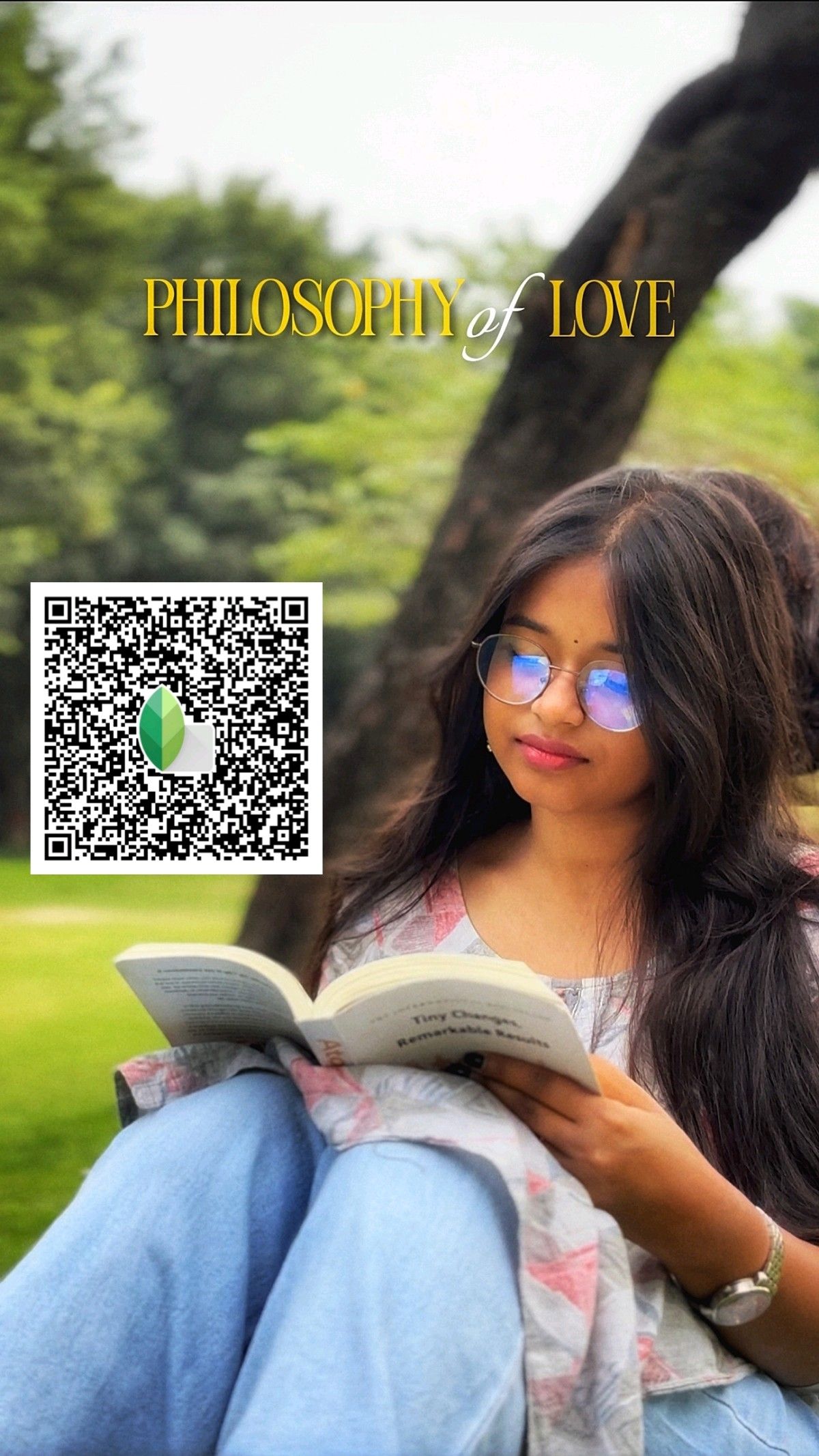 Photo editing Snapseed QR code ✨