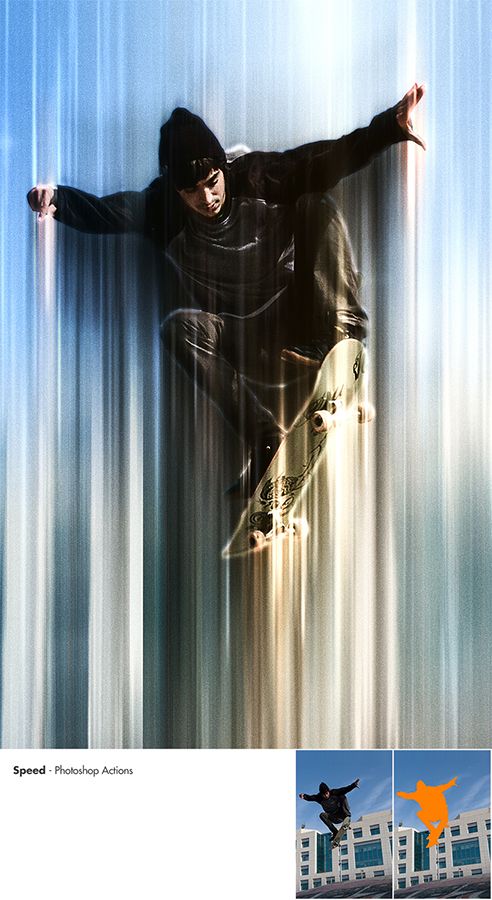 Speed – Photoshop Actions