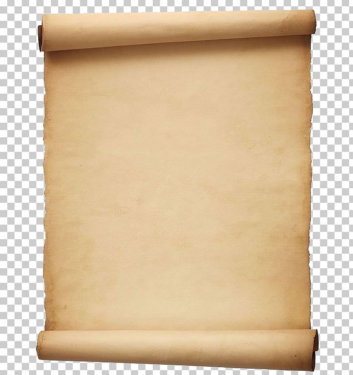 Paper Scroll Parchment Template PNG