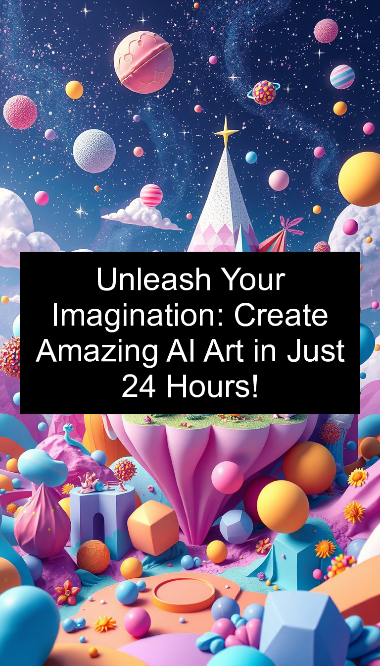 Unleash Your Imagination: Create Amazing AI Art in Just 24 Hours!