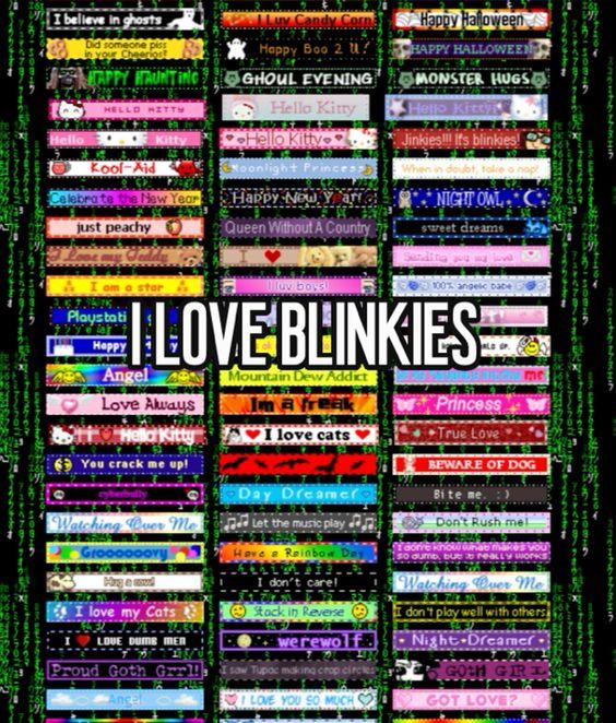 BLINKIES