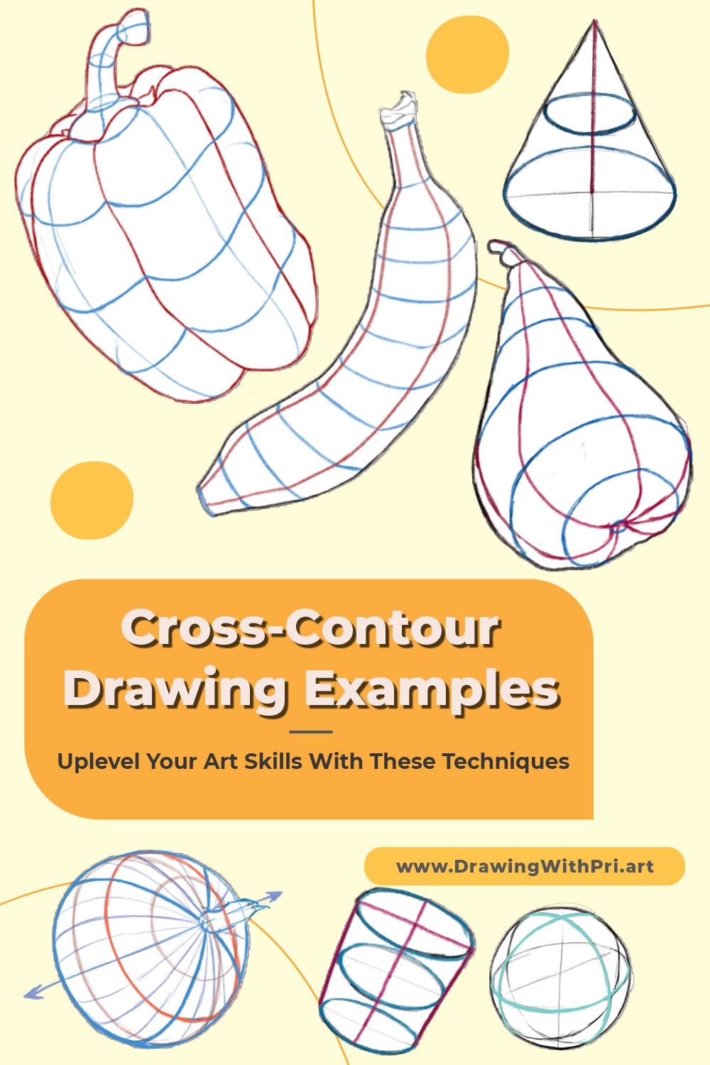 Cross-Contour Drawing Techniques